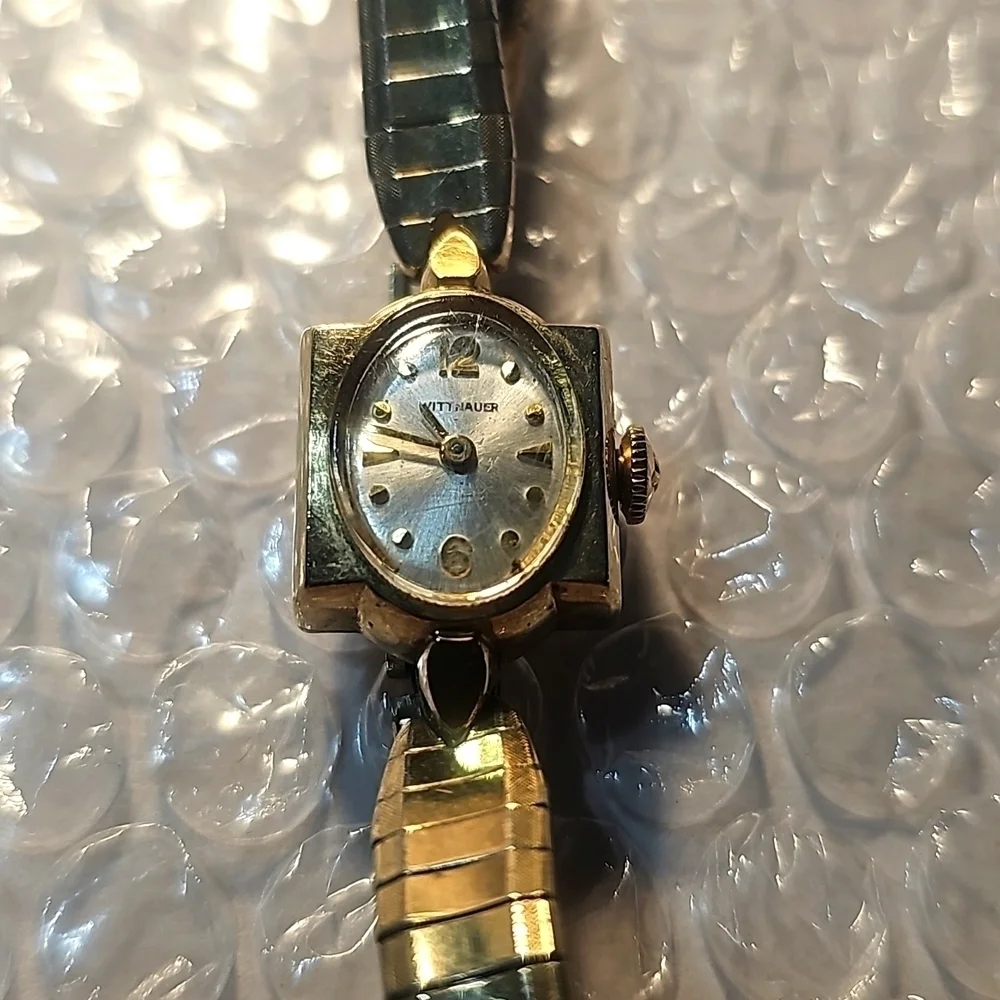 Whitnauer Women's Vintage Wrist Watch 10k G  Top